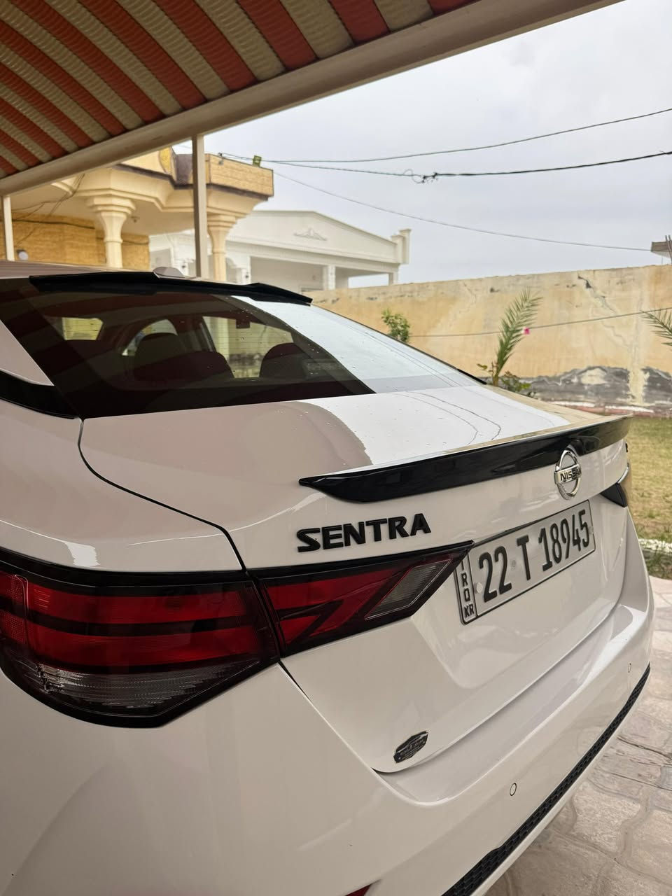 نيسان سنترا 2023 
موصفات SV 
وارد امريكي دخلت للعراق كلين 
وحادثها بالعراق فقط بنيد وباقي السياره مكفولة كفالة عامة بدون دواخل 
مواصفات تحكمات ستيرن نقاط عمياء
رادار تثبيت سرعة اوامر صوتية 
رقم اربيل باسمي تحويل ثاني يوم

***********
