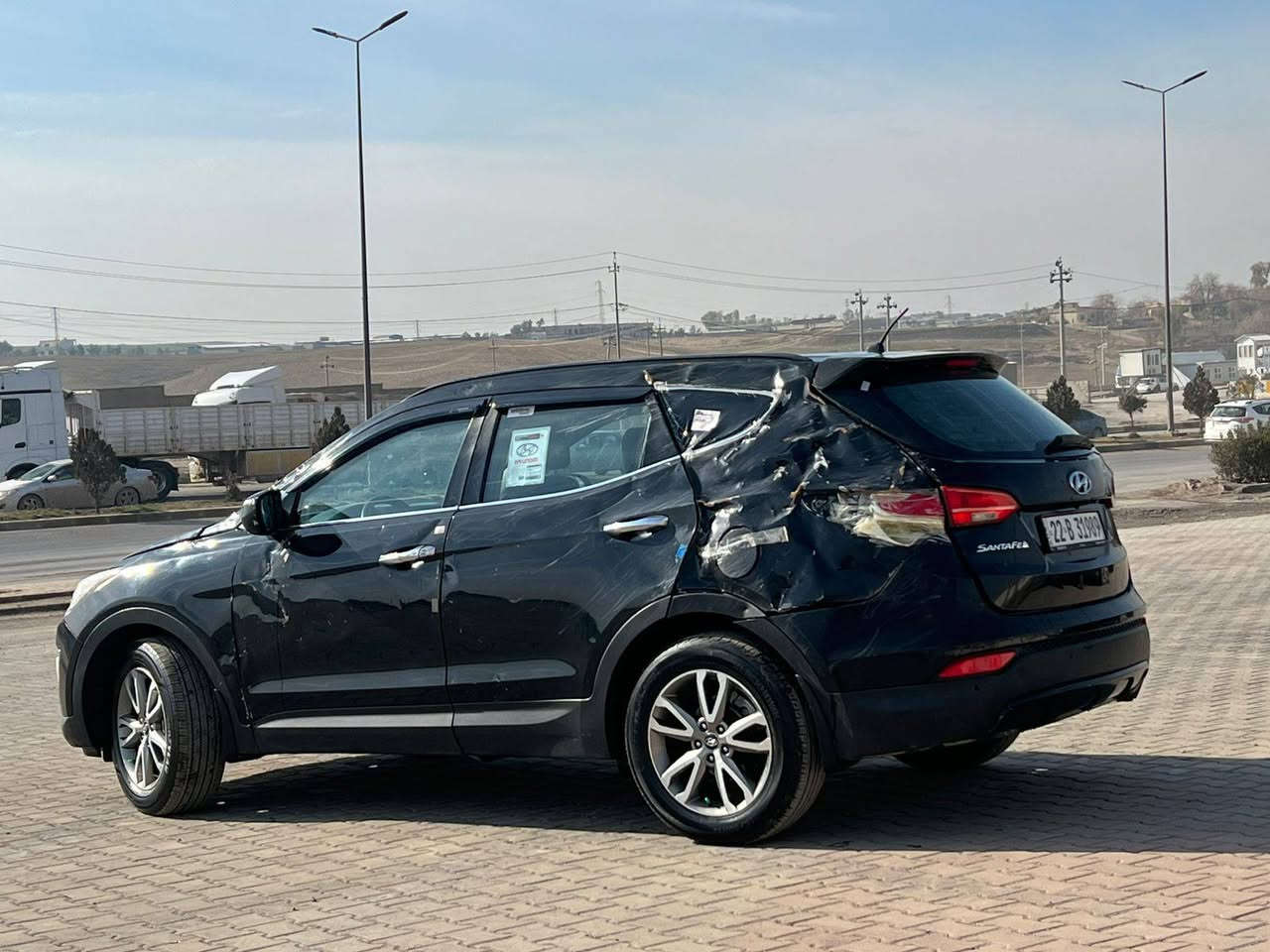 سياره سنتافي موديل 2013
ابيعها على حدثها 
سياره خليجيه 
مكفوله قبل حادث 
مكان سياره 
اربيل قضاء خبات 
***********
***********
