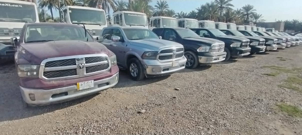 السلام عليكم
مجموعة سيارات رام فورد شوفر سلفرادو سيرة
بيع فقط لايوجد مراوس 
باب طويل بدي قصير
باب قصير بدي طويل
2017 2018 2019
رقم بغداد شرط التحويل
السيارات جاهزات من كل النواحي
مكان السياره بغداد
 *********** واتساب 
الأسعار بين 140 و175
ورقة وبيهة مجال لشراي
