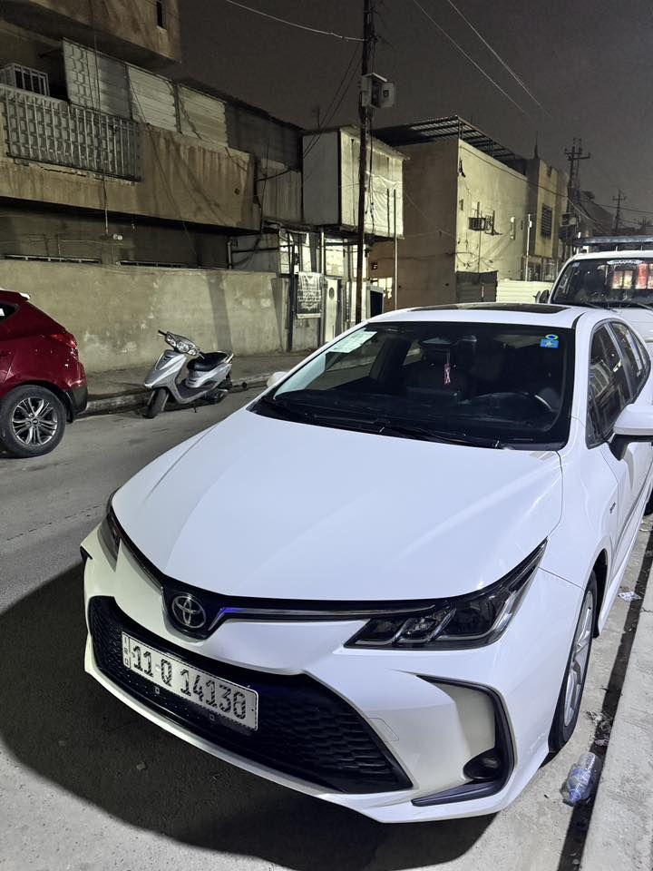 سلام عليكم للبيع فقط 
كورلا هايبرد موديل 2025 شكلٍ الخليجي تجميع صيني 
فول مواصفات 
‏كفالة عامة 
المكان السيارة: الكاظمية 
الاستفسار: ***********￼￼￼
