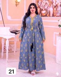 كشمير تونسي • شغل تطريز • مقاسات ٢XL-٥XL