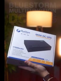 🔋 جهاز UPS احترافي ⚡ سعة بطارية: 17600mAh 💡 قدرة تشغيل: 110W  📷 يشغّل ...