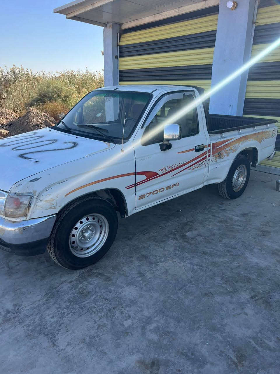 سلام عليكم البيع تيوته جمره موديل 2002 مكفوله محرك كير كهربائيات كله شغاله محرك ما حاط سبانه عليه سنويه مجدد 28 بسمي تحويل ثاني يوم بسمك   رقم وسط مشروع وطني  اكثر الاتصال
*********** بي واتساب
و خاص  موجود
