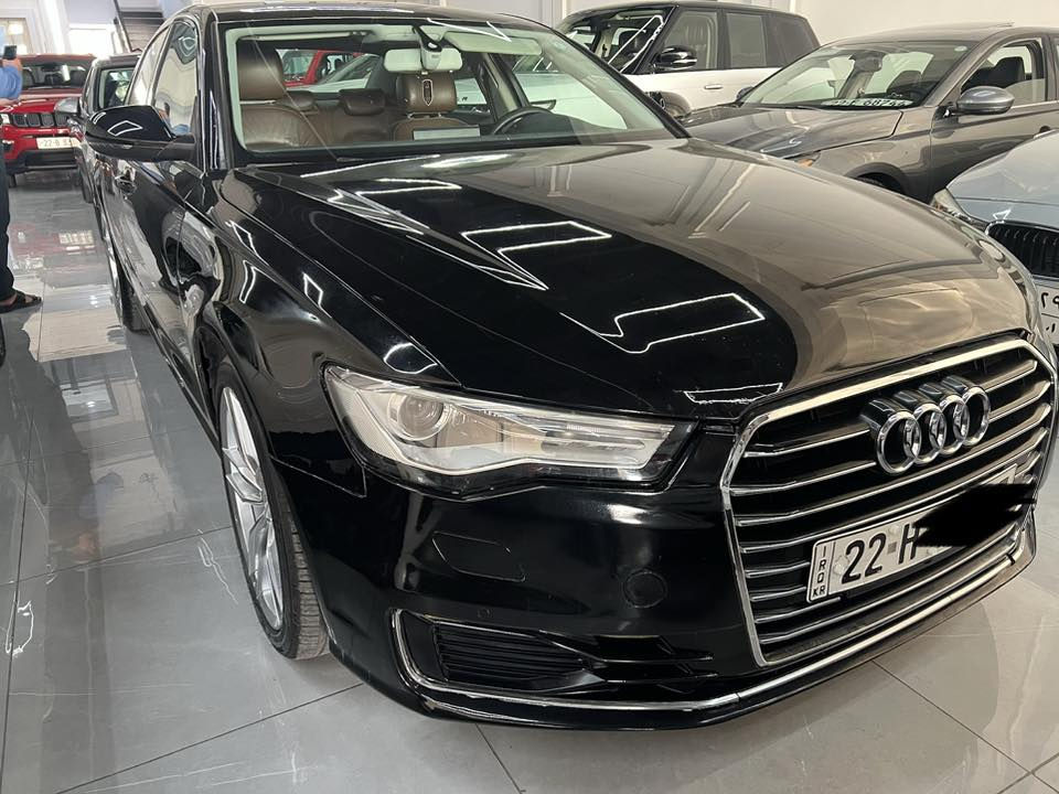 اودي اي 6 موديل 2016 فول موصفات
محرك 2000 اربعة سلندر تيربو 
 كير محرك شرط 
رقم سنوية كله جديد 
الصبخ بي 6 قطع ابيع حزام 
 بدون دواخل بدون ايرباك 
السعر 110 $ ورقة ومجال
العنوان اربيل 
***********
