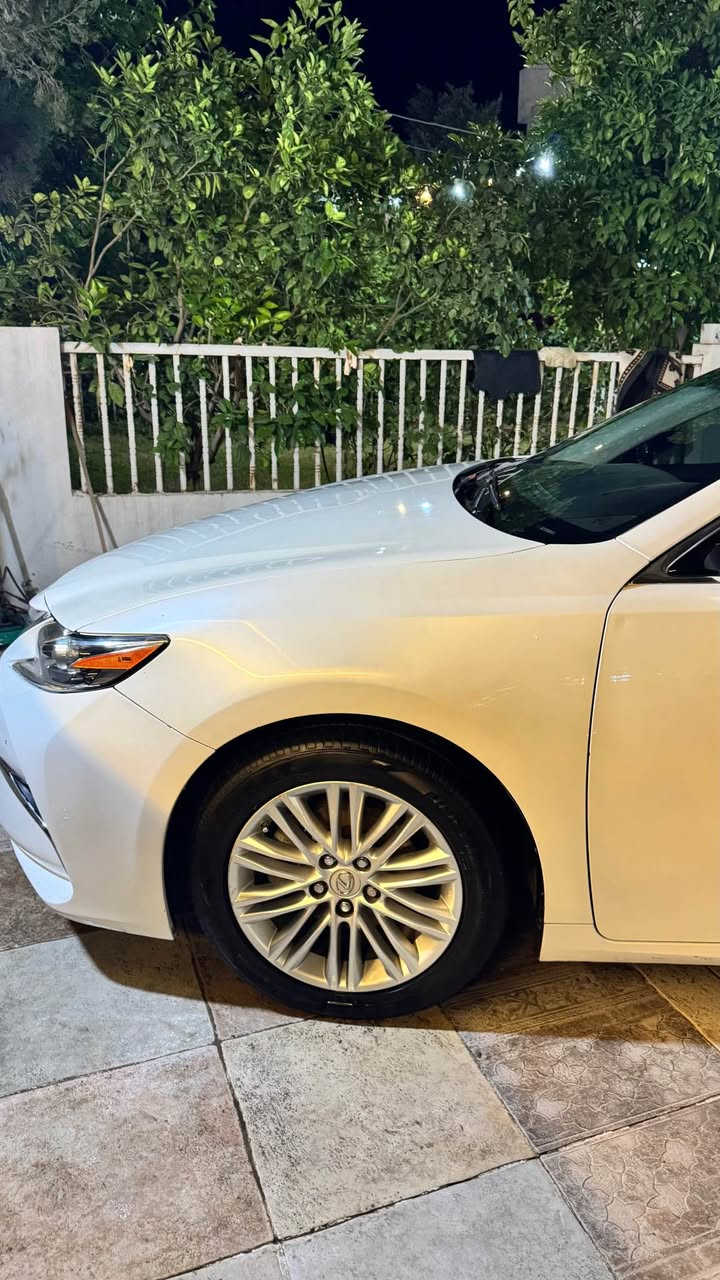 2016 LEXUS ES, 350
فوول فوول مواسەفات 
٦ پارچەی هەیە بەبی ناو گرتن
دەرگای لای سایەق و پشت سایەق چاملغی سایەق و بۆنید و چاملغی سەکن دەرگای پێشەوەی سەکن
whatsapp
0-7-5-0-2-4-0-4-2-8-8 أربيل, العراق
