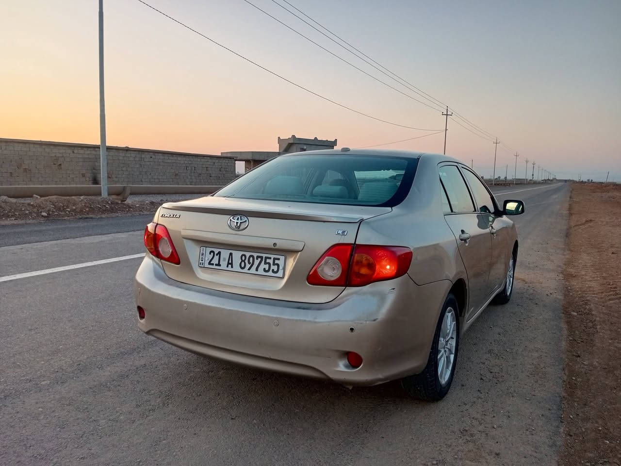 الـسـلام علـيكم
كورلا موديل 2010 
كير محرك شرط صدر جديد تايرات جدد مابيه صبغ ولا معجون فقط بارد كم مكان سنويه جديده دفتر بانزين 
سياره جاهزه مال بيت 
السعر 115 وبيها مجال
مكان السياره كركوك الحويجه 
اتصل ***********
غير متواجد ع فيس
