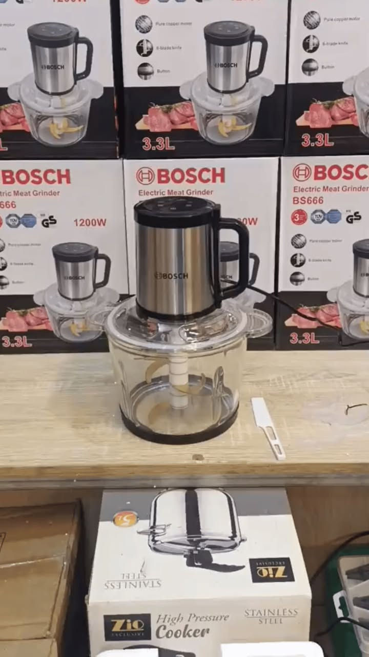 مثرامة وحدة تخلص لكِ كل شغل المطبخ بثواني؟ 🥩🥦
مثرامة بوش الاحترافية بقوة 1200 واط ووعاء زجاجي عملاق 3.3 لتر! 🔥

6 شفرات ذهبية جبارة تفرم اللحم والخضروات وتجهز العجين بدقة ✨

شاشة رقمية ذكية تخليكِ تتحكمين بكل شي بلمسة زر وحدة 🦾

اطلبها الأن السعر 30 الف
توصيل لجميع المحافظات مجانا 
واتساب ***********
