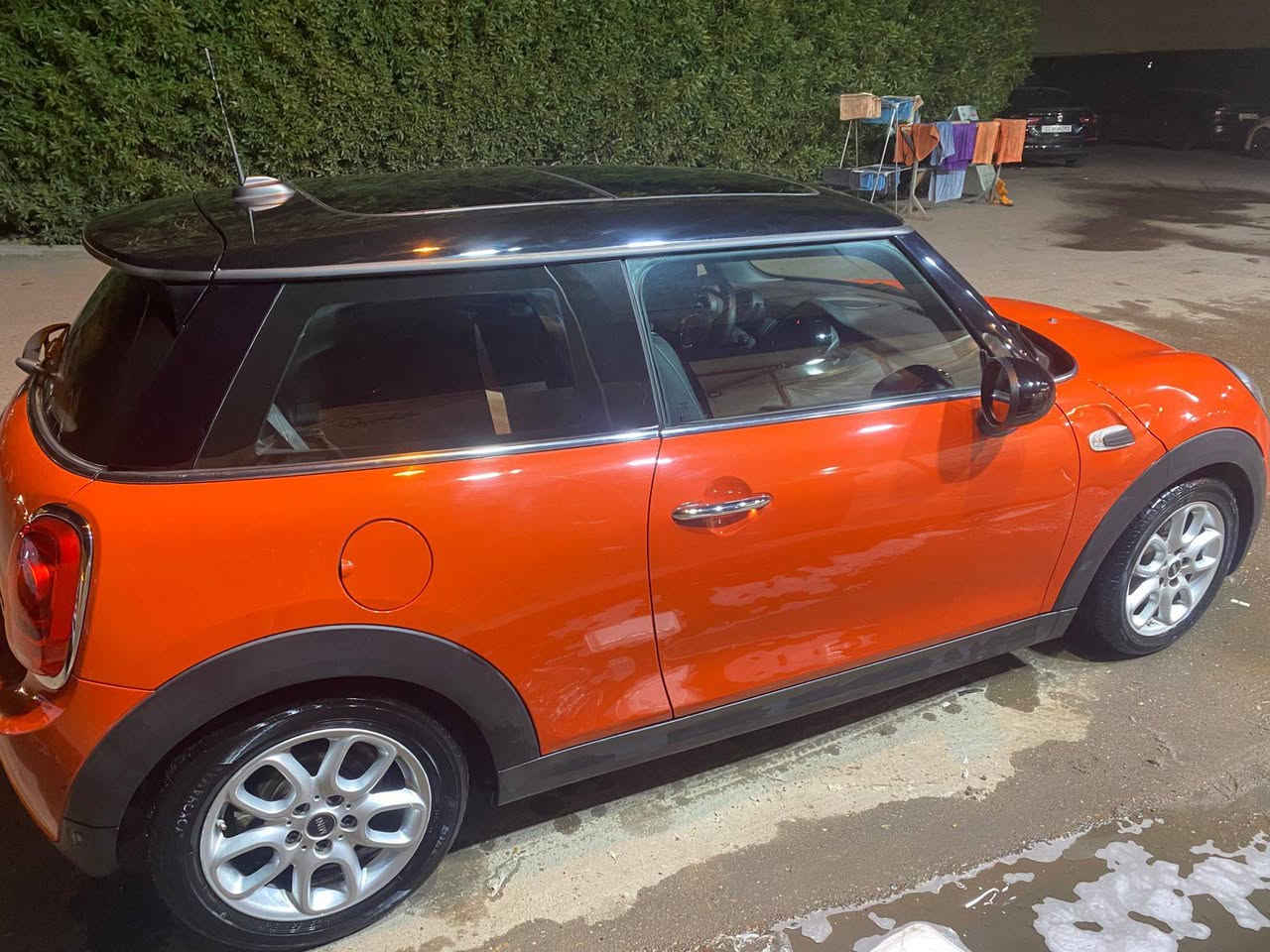 سلام عليكم مني كوبر سبورت رياضي  للبيع موديل 20 محرك توربو مكفوله كفاله عامه بدون اضرار ولا صبغ  سياره جديده خير من الله متصرف عليها لو ربع كله جديد محرك كير حداديه تخم تاير جديد فول مواصفات فتحه سقف كير اوتماتيك تك باب ماشيه 16 الف زيرو سياره رقم بصره مشروع وطني بسمي تحويل ثاني يوم مكاني بغداد سعر 135$ بيها مجال رقم الهاتف ***********
