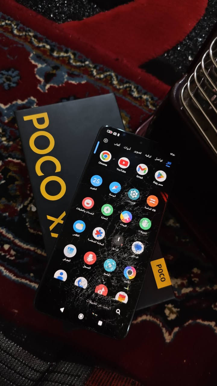 السلام عليكم     . موبيل للبيع  يرهم مراوس.
POCO  X7pro

ذاكره 512 

رام 12

شاشه 120 هرتز

شاحنه 90 واط 

بطاريه 6000

. .. معه ملحقات كامله ويه كرتون يعني كامله الملحقات. 🟥. شاشه مضروبه وجهاز يشتغل كلشي مابي 🟥 رقمي *********** 🟥
