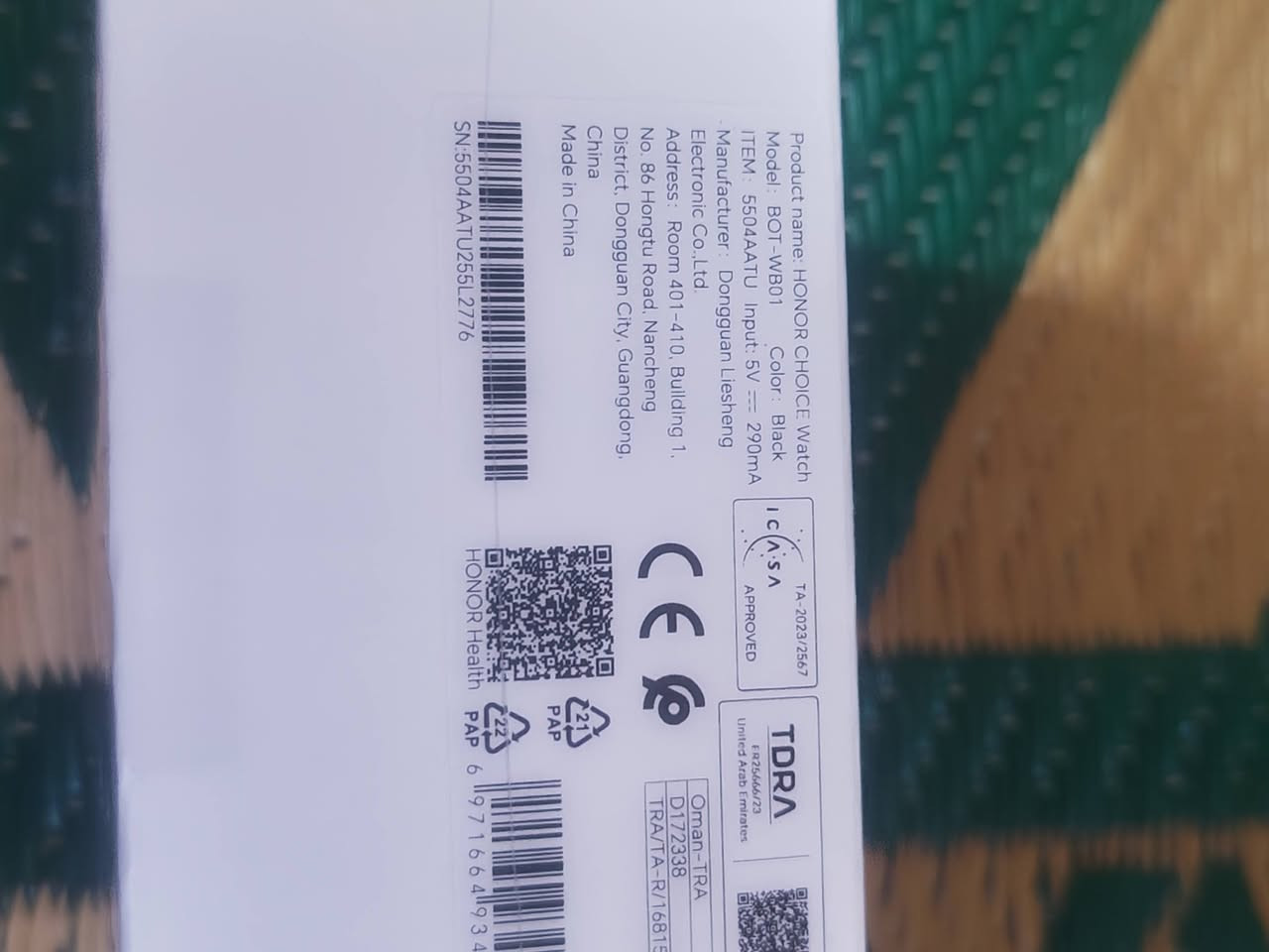 ساعة هونر جديد كبس شركة 
السعر 85


**إذا كنت صاحب هذا الإعلان وتريد حذفه لأي سبب، رجاءا أرسل رسالة إلى الدعم الفني**