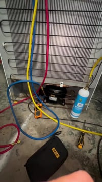 تبديل ضاغط ثلاجة • ورشة الهندسية • الفلوجة