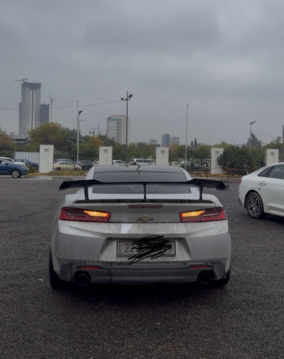 كامارو 2018 RS
مشي 85 الف  كيلو متر 

6 سلندر 

بلا صبغ 
3. قطع تبديل 

سيارا شرط و ضمان 

السعر 14.400$
مجال 

مكان السيارا اربيل 

واتساب ***********
