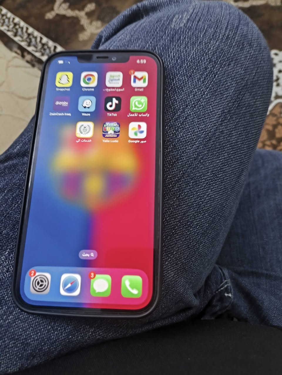 مستعجل على بيعته ايفون ١٢ برو ماكس 

مبدل شاشه بشركة ابل اصليه 

بطاريه ٩٦ اصلي حقيقي     ////.   ذاكرته ٢٥٦  

بي فطر بالظهر والباقي مكفول 

مكاني بغداد البياع 

للاستفسار الاتصال ***********

