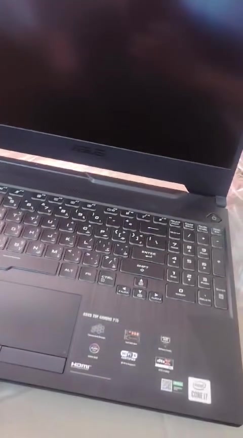 لابتوب للبيع بس لا تكسر بالحلال
مال العاب قويه  و مال برامج هندسيه 

ASUS TUF Gaming F15 
Core i7-10 H♦️
Ram16   DDR4 
 Hard Disk 512 ssd M.2 NVMe 
INTEL UHD Graphics - 8 gb
GPU 1 :   GTX 6  GB - 1660Ti
15.6 inch FHD
windows 11 Pro

لابتوب ASUS TUF Gaming F15 
كوراي سفن - الجيل العاشر عشر فئه H
رام: 16  كيكا 
هارد: 512GB كيكا - SSD
كرت شاشه داخلي 8 كيكا
كارت شاشة خارجي 6 كيكا نوع GTX 1660Ti 
حجم الشاشه 15.6  انج 
كيبورد ضوئي - ليزري ( عربي - انكليزي)
عنوان بابل
يوجود توصيل


**إذا كنت صاحب هذا الإعلان وتريد حذفه لأي سبب، رجاءا أرسل رسالة إلى الدعم الفني**
