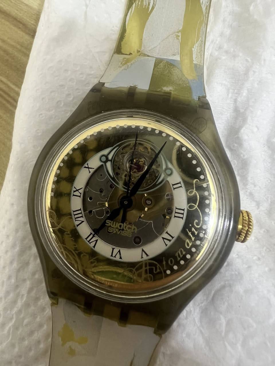 سواتچ سويسري اصلي
مخزنة غير مستخدمة بلعلبة الاصلية 
ضهر كشف مينة نصف كشف 
ساعة اوتوماتيك سير اصلي بوك اصلي 
السعر 100 دولار قفل


**إذا كنت صاحب هذا الإعلان وتريد حذفه لأي سبب، رجاءا أرسل رسالة إلى الدعم الفني**