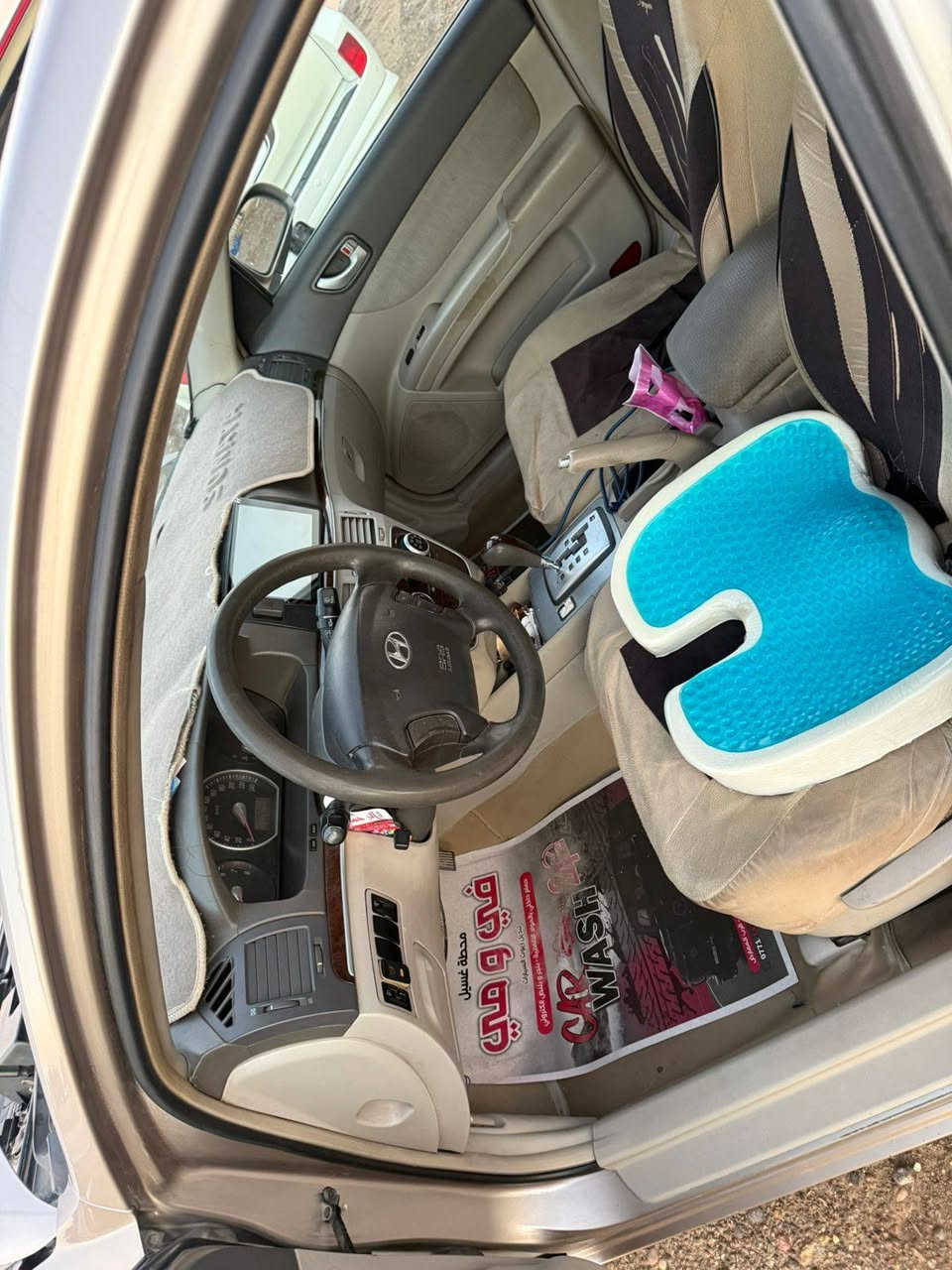 سلام عليكم ورحمه الله سوناتا للبيع موديل 8خليجي مكينه 2400 كير محرك تبريد تدفئة السياره جاهزة 
رقم ربيل دولي تحويل مباشر تخم تأير حداديه جاهزه
كهربائيات كله شغاله 
بيه صبغ بإمكانات ابيعلك حزام ربع قطع  
السياره ستخدام بيت السنويه لل29
مكان السياره بغداد 
اتصال ع***********
