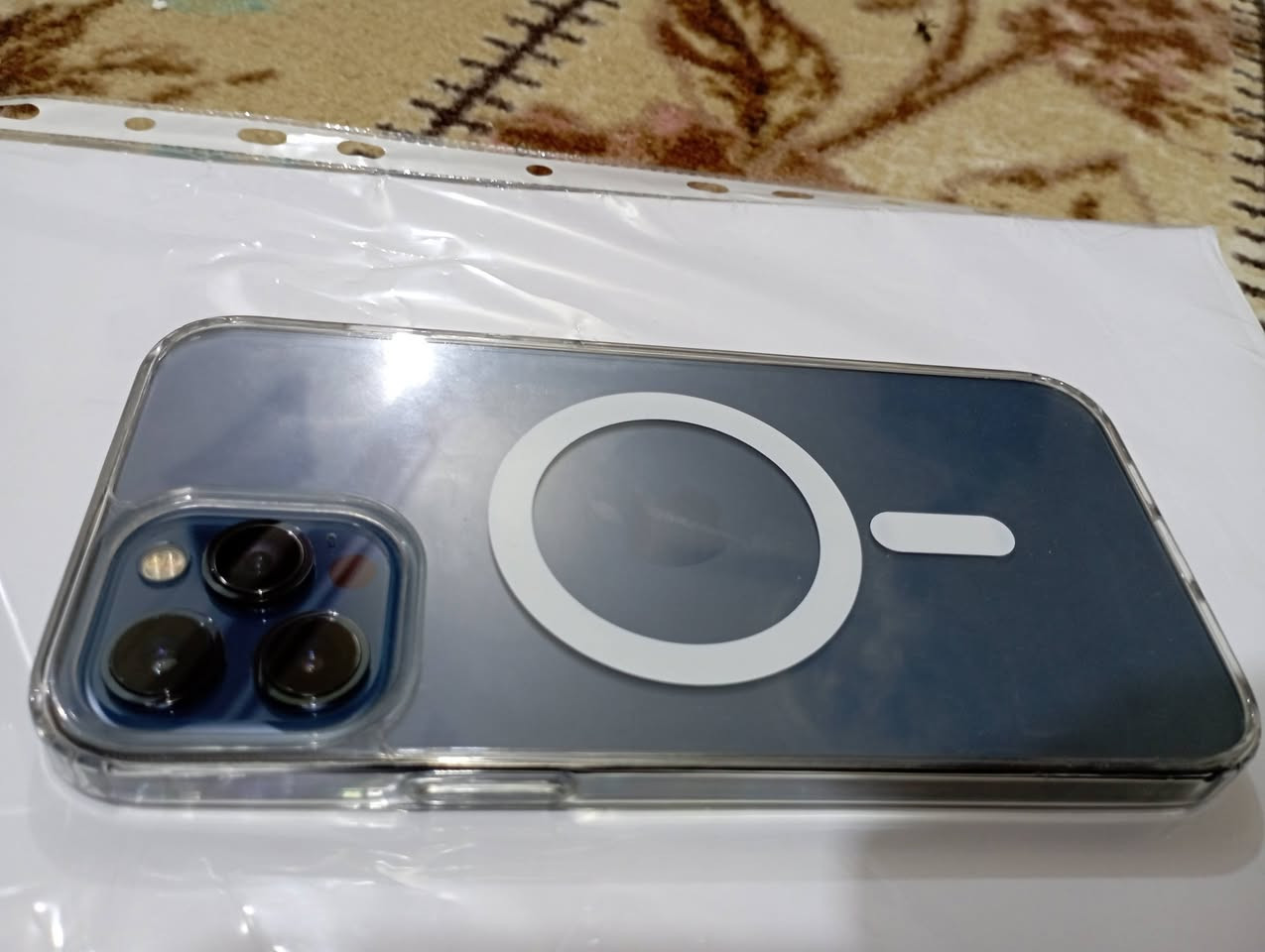 ايفون 12برو ماكس شرق اوسط ذاكره 256
جهاز مستبدل شاشه نوعيه جيده مكفول من كلشي 
الشراي يتصل مكان الهاشميه ***********
