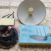 نانو + ثنين رواتر + كيبل 75 الف مكاني كوت للتواصل 07814485880