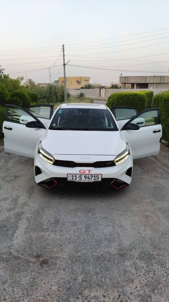 كيا فورتي وارد كندي 2023 GT للبيع
السعر : 155$

اعلى فئة فول مواصفات 1/1
ظرر خفيف
رقم بغداد ب اسمي 
اني مستورد
تخم تاير جديد 
بصمة تشغيل
بصمة ابواب + تشغيل عن بعد 
كشنات تدفئه تبريد جلد كشن سائق كهرباء
دركه مختومه GT على شكل حرف D
ختم GT في الدشبول مضيئ متغير الاوان 
قطعتين تبريد 
سستم صوت هارمن 
رادر 360 درجه 
تحديد مسار + بريك اوتو 
قياده ذاتيه 
حساسات خلفيه وجانبيه 
اكزوز رياضي بلاد + شفتات ستيرن 
فتحه سقف سلايت 
اشاير امامي لد 
بك لايت لد
لايت فول زنون 
هاند بريك بصمة
اوتو هولد 
شاحن لاسلكي 
اناره داخل لد ابيض
مكينة 1600 تيربو 210 حصان
كير DCT دبل كلج رياضي 
ماشيه 149 الف تقريبا
مكانها الانبار الفلوجه
*********** اثير
*********** كورك
