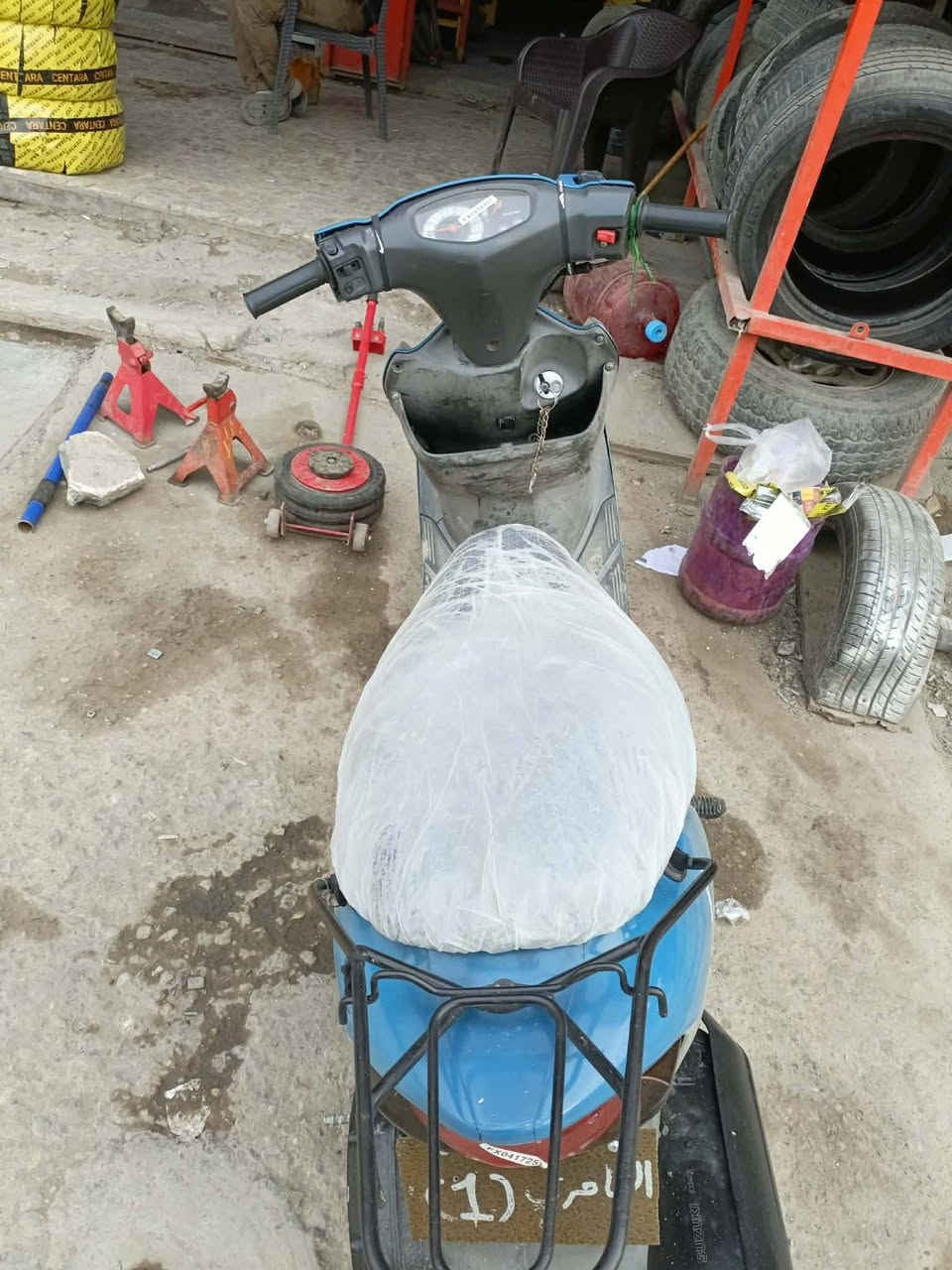 السلام عليكم دراجه ادرس ياباني نازل دراجه شغاله خير من الله وادي له تنظيف نوزن فقطر السعر 225 بمجال بسيط مكان بغداد الشعب باستفسار على هذا الرقم *********** ويدلل
