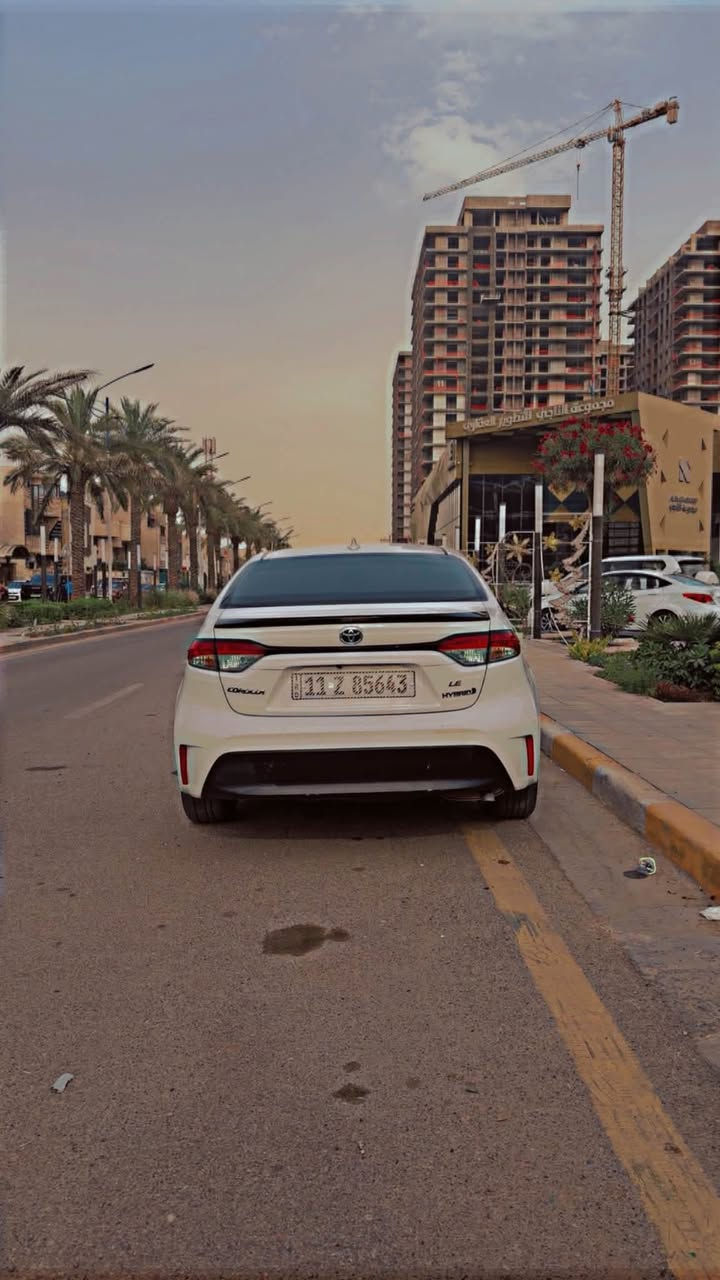 :
للبيع | تويوتا كورولا LE موديل 2023 هايبرد 🇺🇸

🚗 وارد أمريكي (مو صيني)
✅ مكينة وجير وشاصي بحالة ممتازة
✅ اقتصادية جدًا بالوقود
✅ داخلية سوداء
✅ Auto Hold
✅ فرامل إلكترونية
✅ Lane Assist
✅ Cruise Control
✅ شاشة وكاميرا
✅ السيارة نظيفة وجاهزة للاستخدام

📍الموقع: بغداد - اليرموك (خلف التفاح الأخضر
السعر 145 وبيها مجال 
***********
