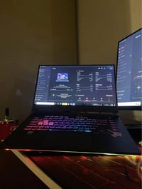 لابتوب للبيع اسوس روك ستريك معالج رايزن4800h  رام32   ذاكرة التخزين 15...