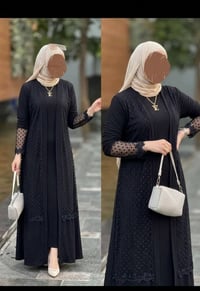 فستان اسود • مقاس ٤٢-٤٤-٤٦ • مع بينصل