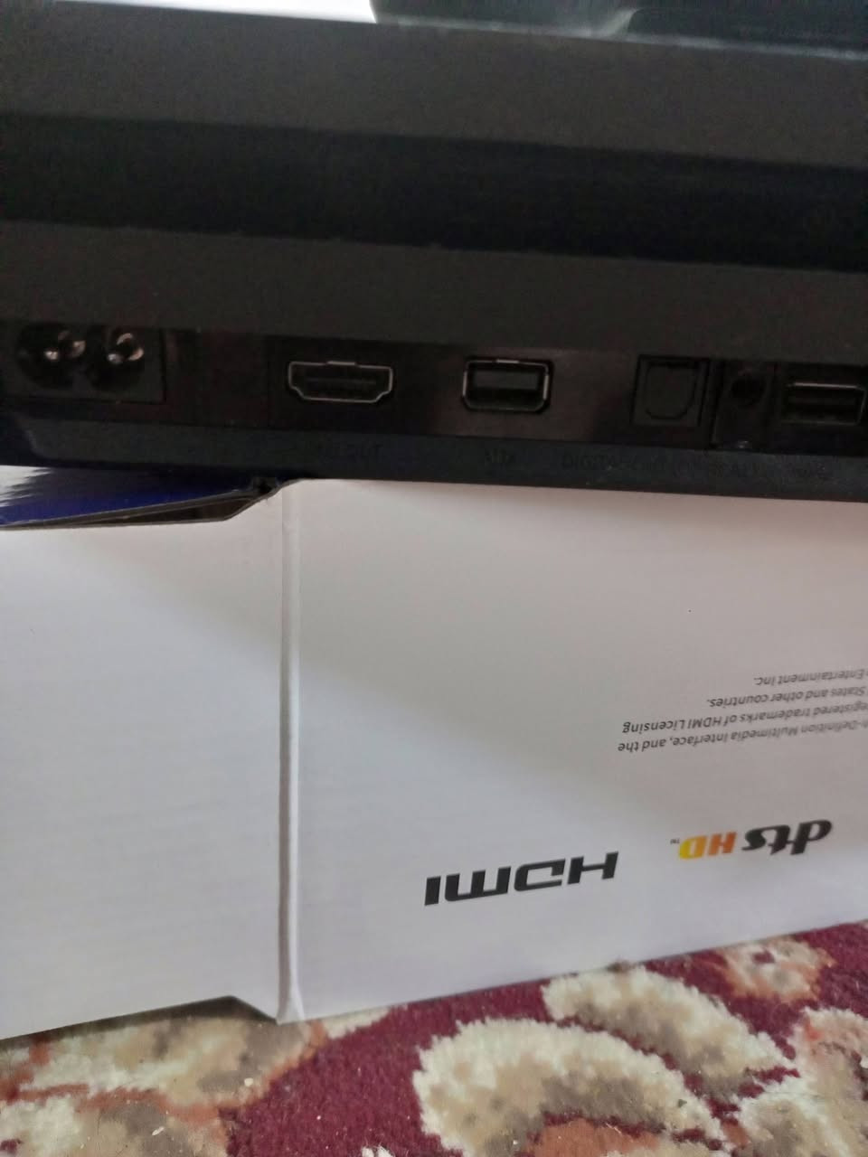 ل4 برو 1 تيرا معدل نظام 12. نظافة 95 جوستك الاصلي مالته كارتون غراضه كاملة السعر 275 نهايته قفل . لا مفتوح ولا ومصلح العنوان النجف الاشرف توصيل ما عندي بي 10 العاب جاهز للعب


**إذا كنت صاحب هذا الإعلان وتريد حذفه لأي سبب، رجاءا أرسل رسالة إلى الدعم الفني**