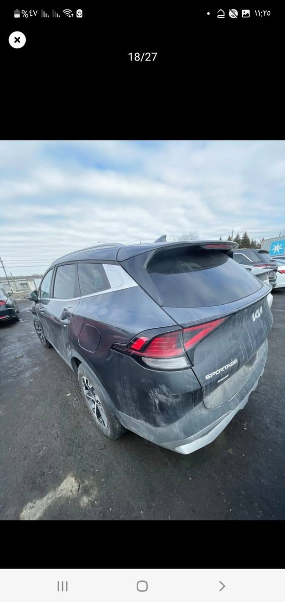 السلام عليكم... من رخصة الأدمن 🌹كيا سبورتج 2024 EX
مواصفات نص فول ex 💢
السيارة تعمل و تسير 💯
بصمه 
كشن كهرباء 🤖
شاشه ديجيتال متصله 💫
محرك ٢٥٠٠ 💢
عداد المسافه 32.000 
حادث موضح بلصور جدا بسيط 
السيارة بدون ايرباك 
السيارة حاليا مشحونة للعقبه توصل بنهايه شهر ٤
السعر واصل عقبه  129 و بالامكان ادخال السيارة حره او بكتاب شهداء 
السياره جدا نضيفه وحادث بسيط 
*********** اتصال او واتس اب متواجد
