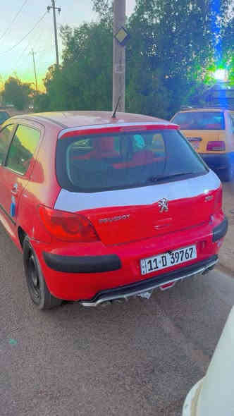 بيجو فرنسي ٣٠٧ …موديل ٢٠٠٦
رقم بغداد بسمي
المحرك ممتاز
الكير اوتوماتيك ممتاز
الصدر امامي خلفي جديد
تخم تاير جديد
جاهزة 
شاشة
كامرة
حساسات
سستم صوت
بب53ورقة فقط
بغداد / الامين الثانيه ***********
