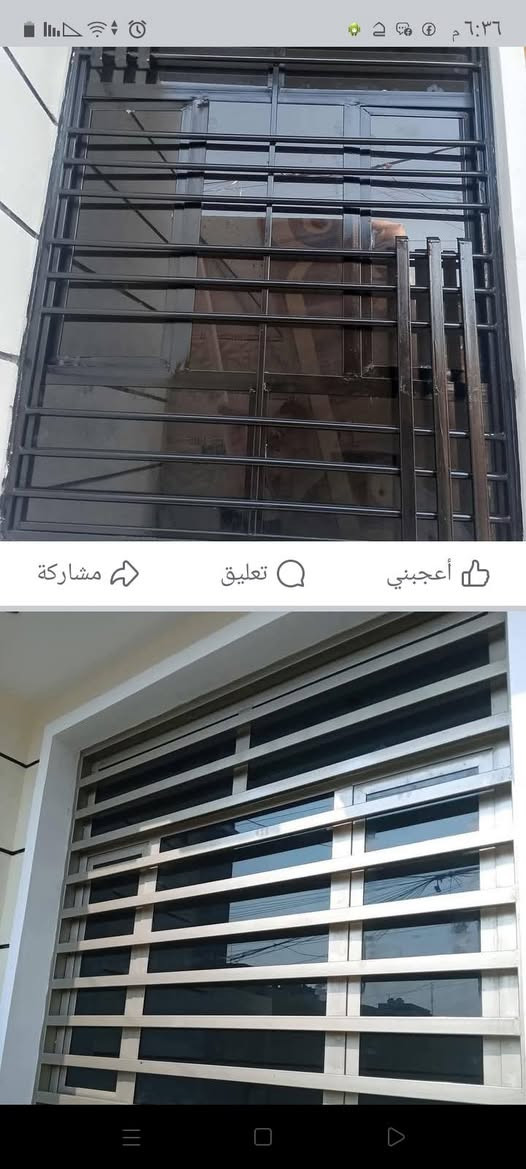 سلام عليكم صبغ شبابيك وشد جام بغداد واطراف بغداد تصال على رقم ***********
