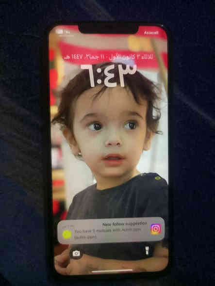 ايفون إكس ماكس للبيع جديد جديد 100بل100فقط بدله شاشه ولاصليه لون شباني  العنوان البصره قبله حي جامعه سعر 300الف رقم ***********
