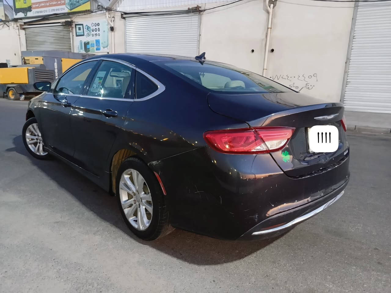 سلام عليكم البيع c200 جهازة ما بيها اي نقصر رقم بصرة
حادثهاجاملغ خلفي سيارة بيهة صبغ ما مكفولة
المواصفات : شاشه اندر ويد 
كشنات كهربائيه جلد هيتر لون عسلي هاند بريك بصمة 
لايت زنون ولد امامي وخلفي 
مكينة 2400 كير 9نمر تبريد تخم تاير كلة تمام 
رقم بصرة سنوية مجدد
السعر 85 $ وبيها مجال 
الاتصال ع الرقم ***********
#كرايسلر_300 #كرايسلر_300 #اوباما_2007
#اوبامات_العراق_الفخامه_الامريكي #البصرة #واسط #كفالة #الجميع #C200 #العراق
