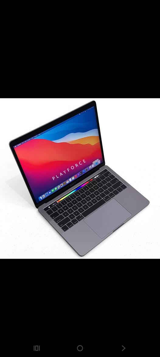 السلام عليكم حاسوب آبل للبيع جديد غير مستخدم 
450 دولار سعره

Apple MacBook Pro 13‑inch (2019)
لون: Space Gray
المعالج: Intel Core i5 بسرعة 1.4GHz
الذاكرة: 8GB RAM
التخزين: 512GB SSD 
شاشة Retina 13.3 بوصة
دقة 2560 × 1600
تقنية True Tone
سطوع 500 nits �
دعم آبل الرسمي
المعالج
Intel Core i5 الجيل الثامن
سرعة أساسية 1.4GHz
Turbo Boost حتى 3.9GHz
4 أنوية للمعالجة �
دعم آبل الرسمي +١
الذاكرة
8GB RAM LPDDR3
التخزين
512GB SSD سريع
كرت الشاشة
Intel Iris Plus Graphics 645 �
دعم آبل الرسمي
المنافذ
منفذان Thunderbolt 3 / USB-C
يدعم الشحن ونقل البيانات والشاشات الخارجية �
Jolt.com.pk
المميزات
شريط Touch Bar
Touch ID بالبصمة
لوحة مفاتيح مضيئة
كاميرا 720p FaceTime HD
Wi-Fi و Bluetooth 5.0
الوزن
حوالي 1.37 كغم �
The iOutlet
البطارية
حتى 10 ساعات استخدام تقريباً �
Macworld


**إذا كنت صاحب هذا الإعلان وتريد حذفه لأي سبب، رجاءا أرسل رسالة إلى الدعم الفني**