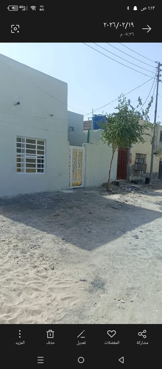 بيت طابو صرف بسمي مساحه ميت متر بناء بلوك عكاده  قرب مدرسة صفي الدين بصف الركن على ساحه سعر 74 وبي مجال ستفسار واتساب ***********
