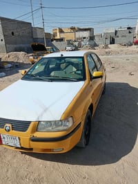 سياره لبيع سمند \ مكينه كير مكفولات\    حداديه جديده\  رقم بغداد سنويه...