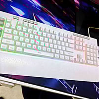 كيبورد ريدراجون شيفا • أبيض • مستخدم