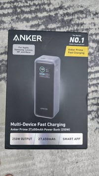 🔴باور بنك انكر برايم 250W  باور باسيوس 67W   باور بنك انكر 200w   باور...