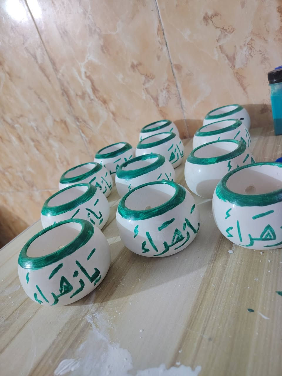 يوجد ريزن لعمل المجسمات الخاصة بتوزيعات شهر محرم الحرام وشهر صفر من تنور الزهراء وكف ابا الفضل العباس عليه السلام ومباخر وتوزيعات خاصة أيضا تكون مغلفة كل هذا وباسعار مناسبة جدا ويوجد خصم أيضا للكميات الكبير كل هذا وعليك الاتصال والحجز المسبق
***********
