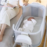سرير طفل هزاز مع ريموت نوع ماستيلا نضيف جداً كرتونة موجودة يشتغل على د...
