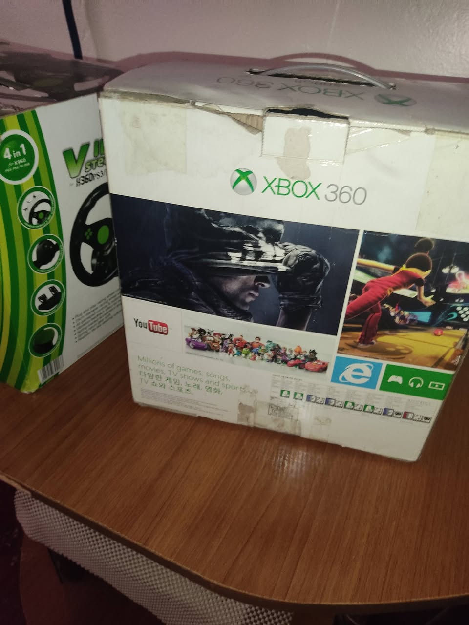 سلام عليكم اني عندي هذا الجهاز Xbox 360 مهكر بي اقراص اهواي وبيه ستيرن بسعر مناسب 170000 الف


**إذا كنت صاحب هذا الإعلان وتريد حذفه لأي سبب، رجاءا أرسل رسالة إلى الدعم الفني**