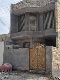 بيت للبيع بل حقل ثالث مساحه ١٢٥ ستفسار ع رقم 07830543043