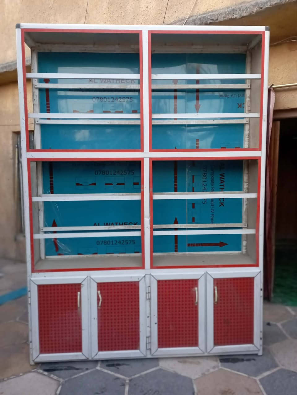 من رخصة الادمن
عندك مشروع اسواق الصيدليه وفرنالك عارضات المنيوم تسكام نظيفات عدد5 افضل واجمل من الرفوف الخشب  كل عارضه تحتوي على ست رفوف اضافه الرالمخزن السعر550الف كلهم 
حله شارع 60
***********
***********
