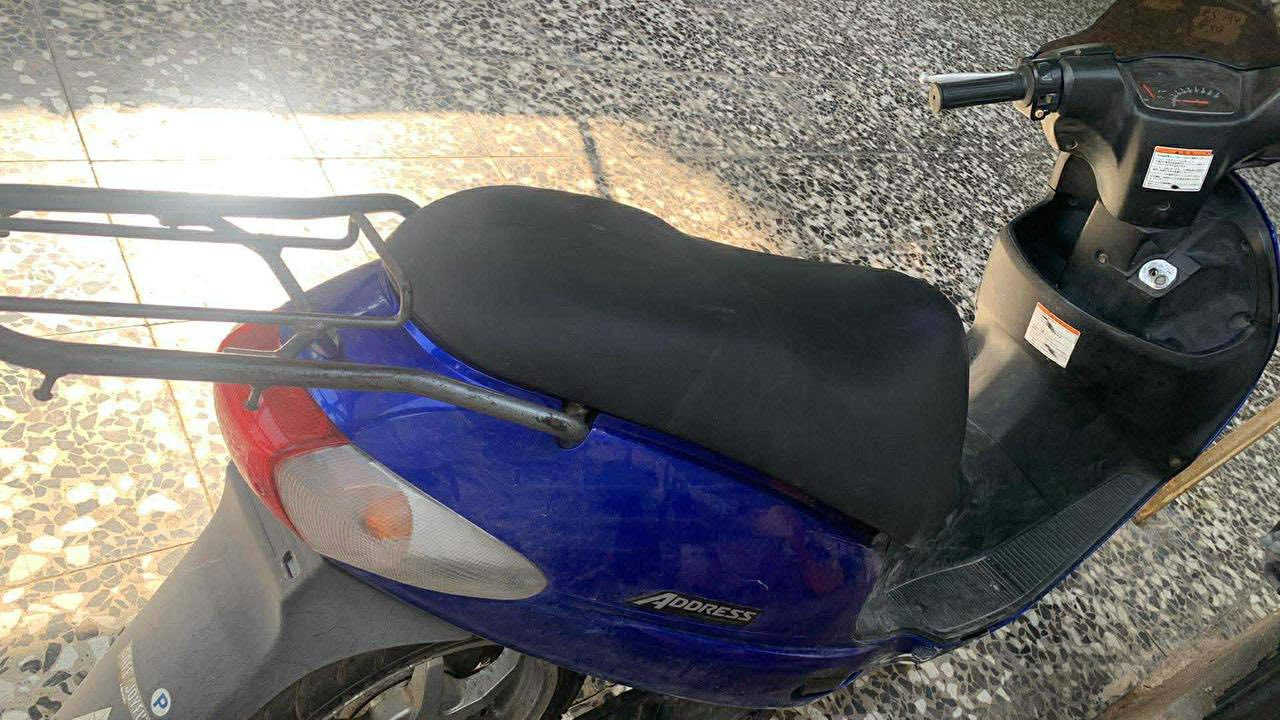 سلام عليكم ساسوكي ادرس ١٠٠ ٢٠٢٣ لايت زنون تايرات جديده محرك جديد دبلات جدد كفر نضيف دراجه بلباكيت دراجه كفاله شراي يتصل ويدلل مامتواجد فيس ***********
