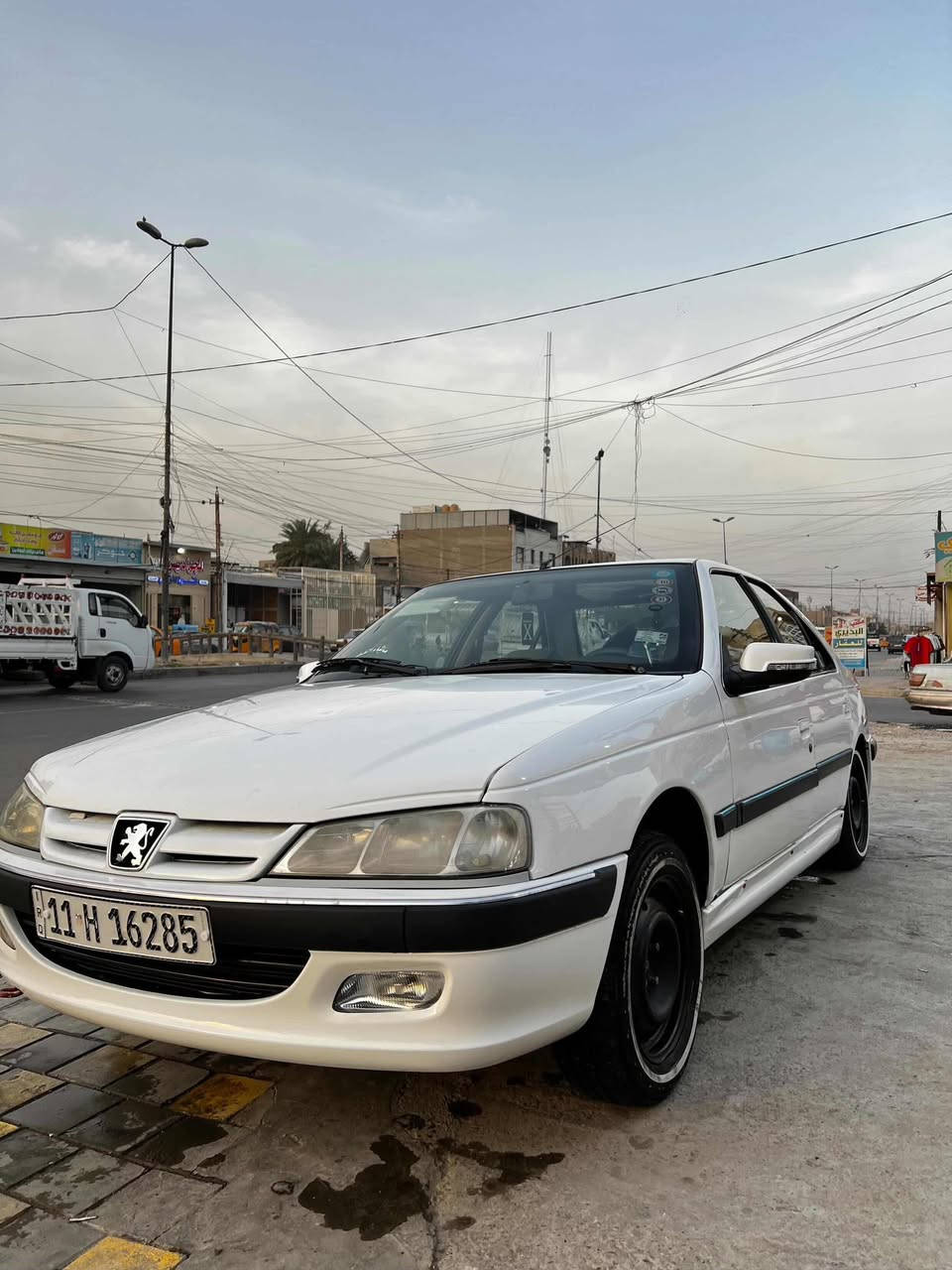 السلام عليكم 
بيجو بارص موديل 22

كفاله عامه ماعده باب الخلفي نص صبغ 

العنوان بغداد الشعب 

***********
