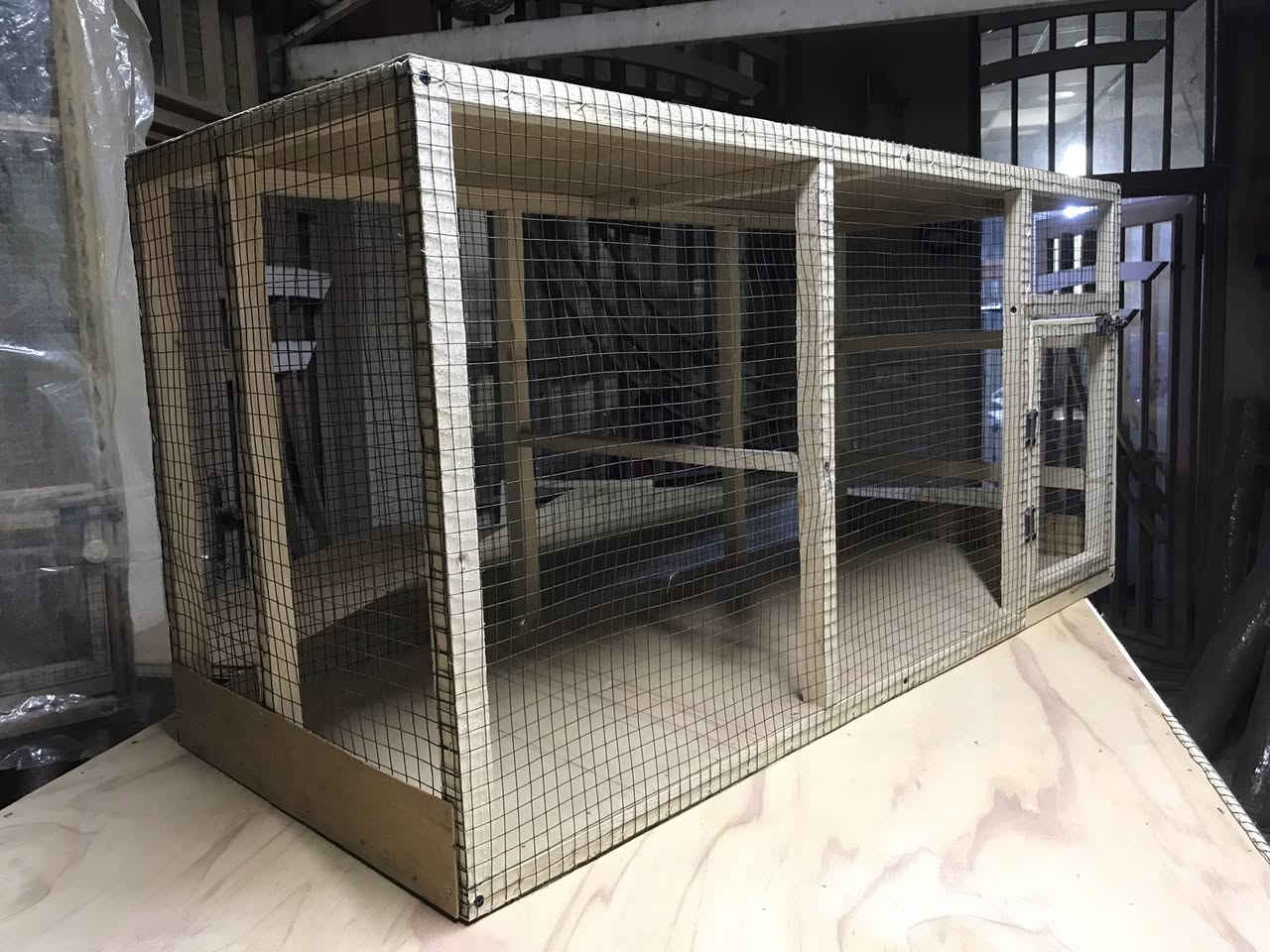 من رخصة الاداره متاح قفص جديدالعرض متر و14 والارتفاع 55 سم والنزال 47سم/كربلا حي الانتفاضه الثانيه


**إذا كنت صاحب هذا الإعلان وتريد حذفه لأي سبب، رجاءا أرسل رسالة إلى الدعم الفني**