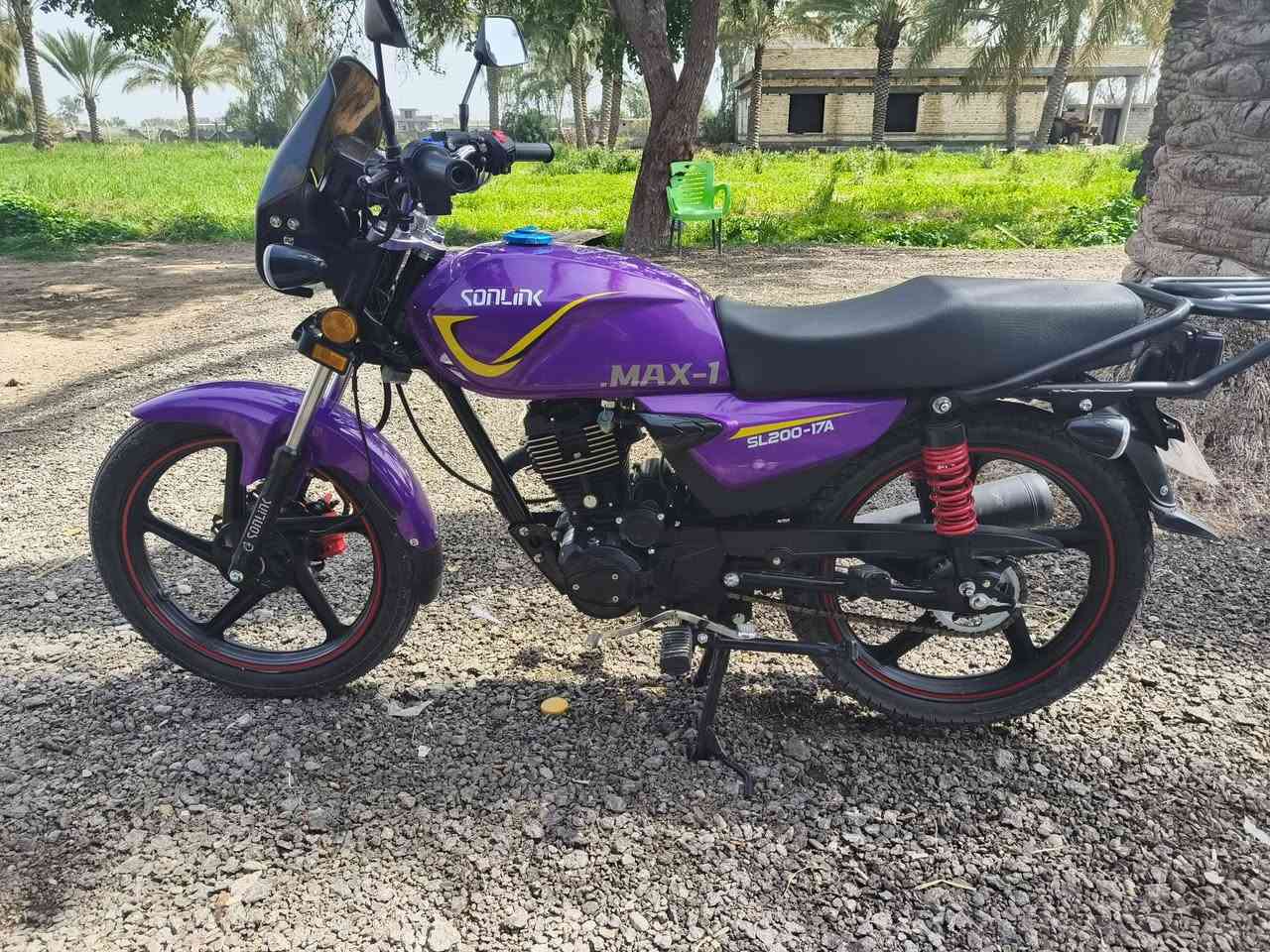 السلام عليكم دراجه سونيك 2025 محرك 200 سي سي مكاني بغداد الشعله***********#  900
