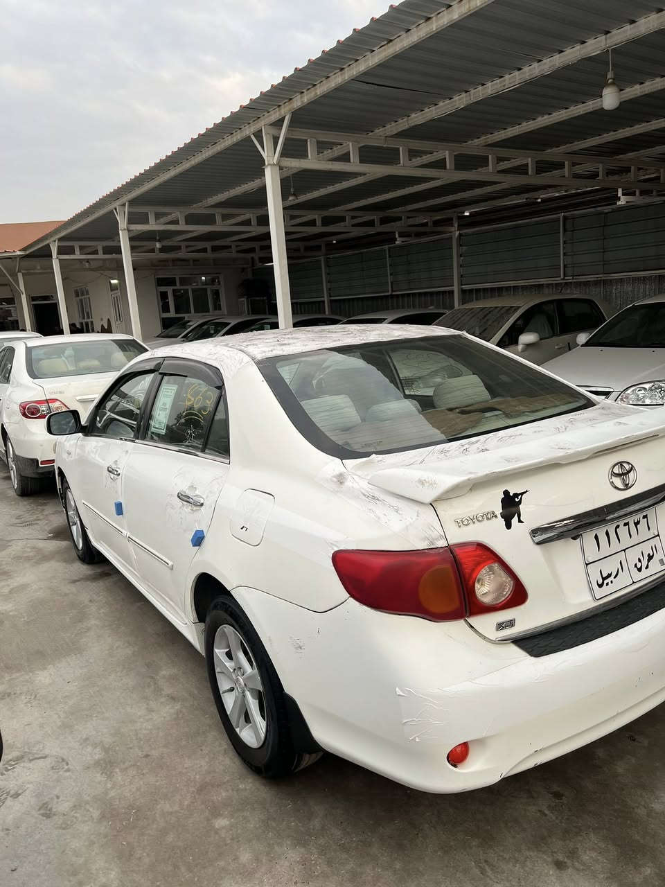 كورلا 2009 مكينه 1800 کبیر سعر بلاش 90 وەرقە  .***********..3قطع صبغ بدون دواخل کبس
