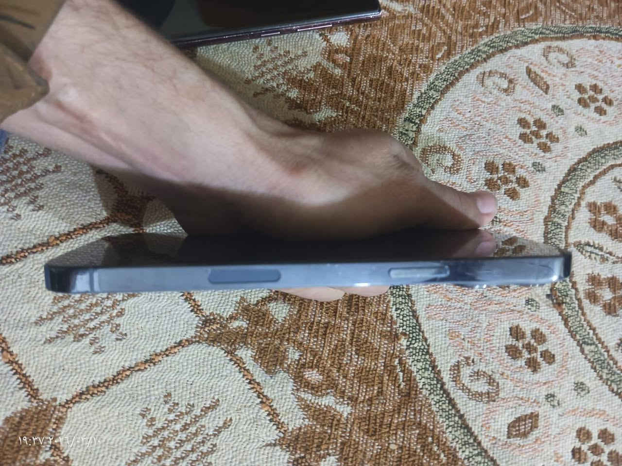 السلام عليكم ايفون ١٣ برو ماكس مبدل شاشه اصليه تقراء اصليه بطاريه ١٠٠ ذاكره ٢٥٦ لون بحري نضيف يخبل السعر ٦٠٠ + جلكسي الترا ٢٢اس فقط شخوط لون ماروني ذاكره ١٢٨ كلشي مامبدل بي السعر ٥٥٠
***********
