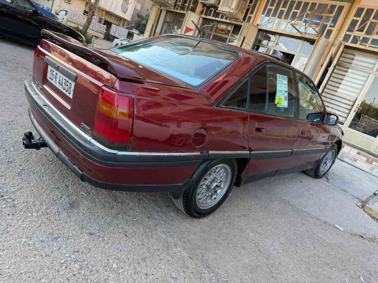 يا الله السلام عليكم اوبل اوميكة موديل 92 رقم انبار سنويه لل 28 تخم تاير   محرك كير جديد كهربائيات شغاله السياره حلوه وجاهزه سعر السياره 38 بمجال مكان السياره الانبار هيت ***********
